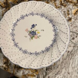 Nikko Ceramics Blue Peony Salad Plate